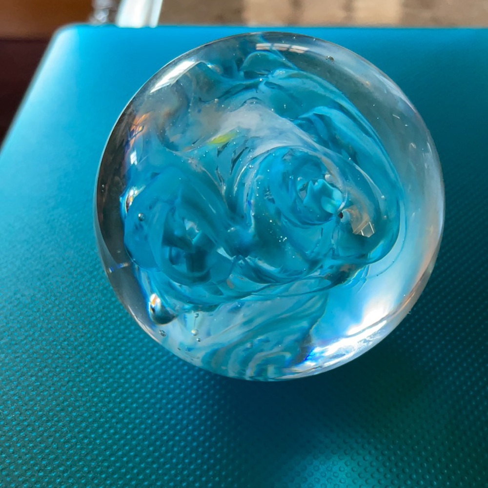 Handmade Glass Paperweight